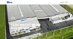 Desktop Screenshot of ferk-metallbau.at