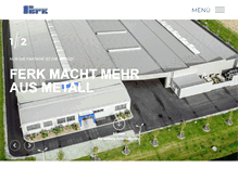 Tablet Screenshot of ferk-metallbau.at